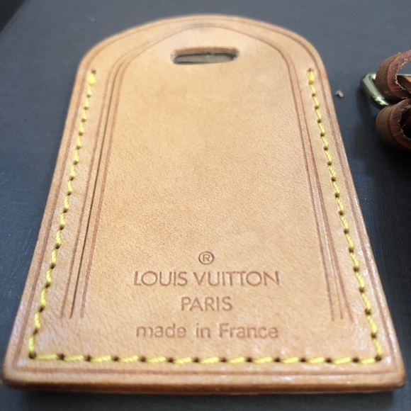 Louis Vuitton luggage name tag and handle strap - Picture 6 of 9